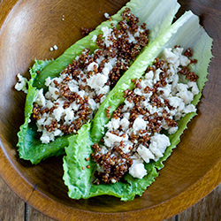 Turkey and Red Quinoa Wraps