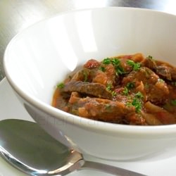 Stewed Liver