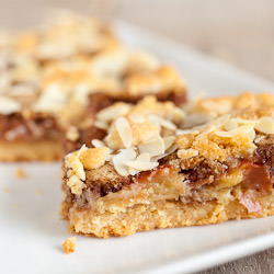Plum and Almond Crumble