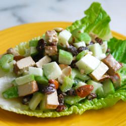 Tofu Apple Salad