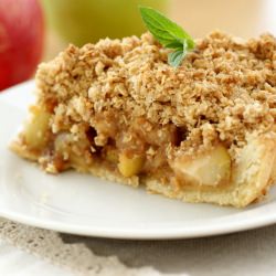 Crumble Apple Pie