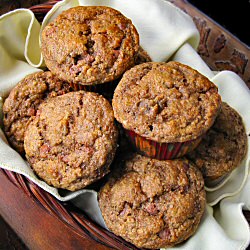 BRANana Cinnamon Chip Muffins