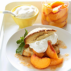 Nectarine Shortcakes