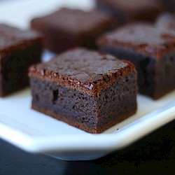 Mocha Mochi Cake