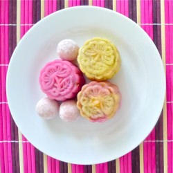 Snowskin Mooncakes for-Mid Autumn!