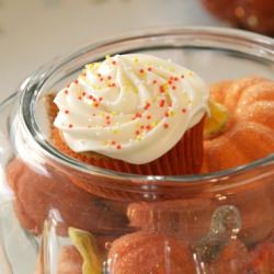 Spiced Pumpkin Cupcakes
