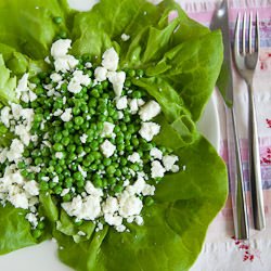 Green Peas with Feta