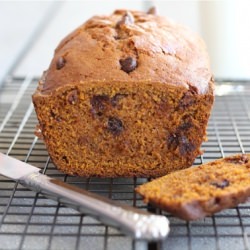 Pumpkin Chocolate Chip Bread