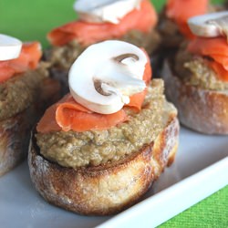Mushrooms Marmalade Croutons