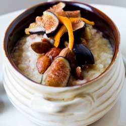 Fig Breakfast Risotto