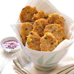 Chicken and Corn Patties