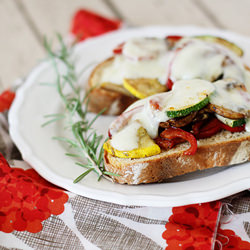 Roasted Vegetable Sandwiches