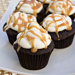 Caramel Frappucino Cupcakes