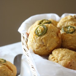Spicy Cornbread Muffins