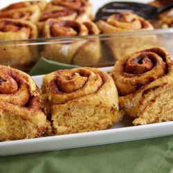 Pumpkin Cinnamon Rolls