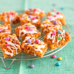 Crackle Mallow Flapjacks