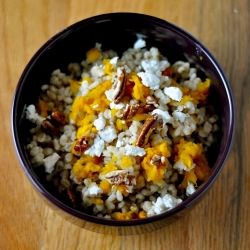 Sweet and Savory Barley Dish