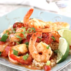 Spicy Coconut Shrimp Stew