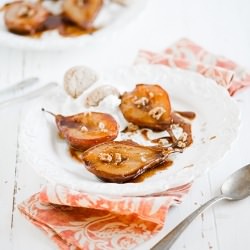 Caramel Roasted Pears