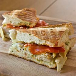 Garlic Chicken Panini