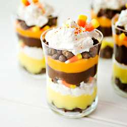 Candy Corn Parfait