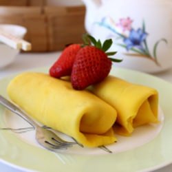 Yum Cha Style Mango Pancakes