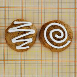 Iced Pumpkin Cookies