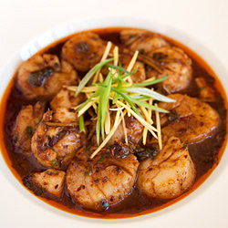 Chinese Stir-Fried Scallops