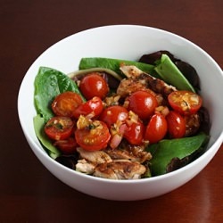 Chicken with Tomato Vinaigrette