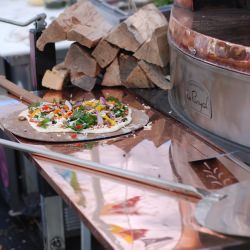 Mobile Wood-Fired Pizza Oven