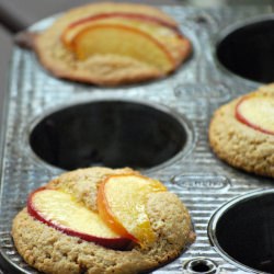 Ginger Peach Muffins