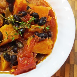 Sweet Potato, Black Bean Stew