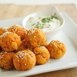 Sweet Potato Falafels