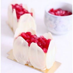 Grapefruit Mousse Cake