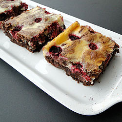 Raspberry Cheesecake Brownies
