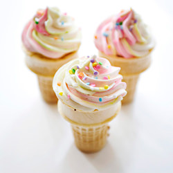 Ice Cream Cone Cupcakes