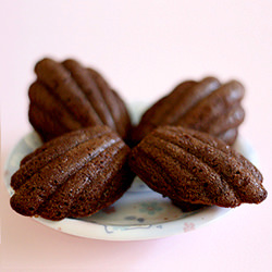 Chocolate Orange Madeleines