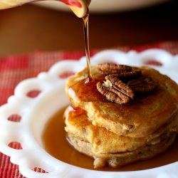 Sweet Potato and Pecan Pancakes