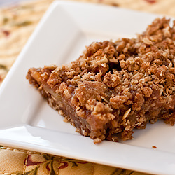 Caramel Apple Crumb Bars