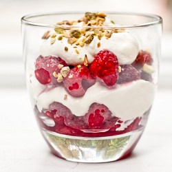 Raspberries and Cream