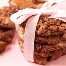 Chocolate Nut & Whiskey Cookies