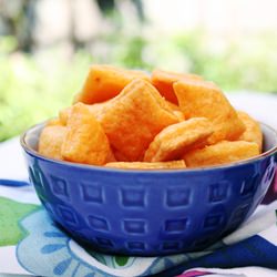 Homemade Cheez-It crackers