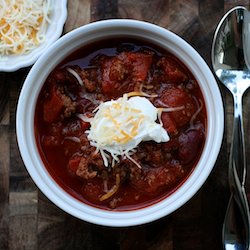 Hearty Beef and Bean Chili