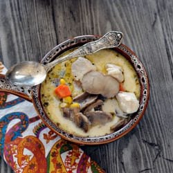 Zippy Chicken & Mushroom Soup