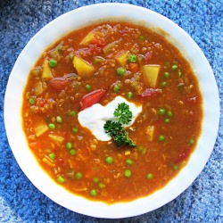 Morrocan Red Lentil Soup