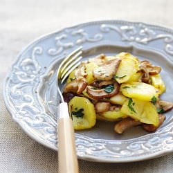 Potatoes and Porcini
