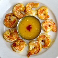 Spicy Mango Orange Grilled Shrimp