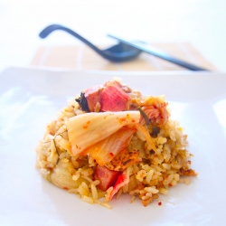 Kimchi & Olive Fried Rice