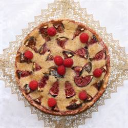 Tarte Aux Figues Noires et Frambois