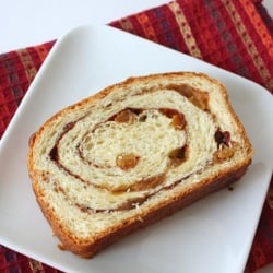 Cinnamon Raisin Swirl Bread